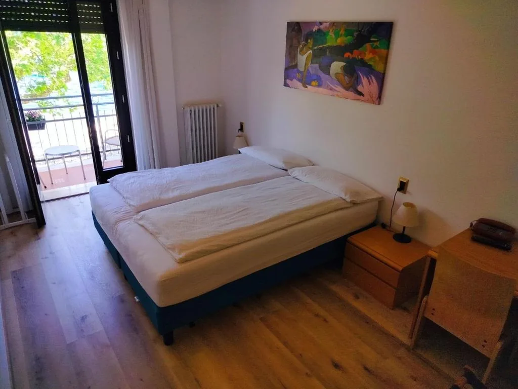 Camera Matrimoniale/Doppia con Letti Singoli con Balcone e Vista Lago — Hotel S.Maria