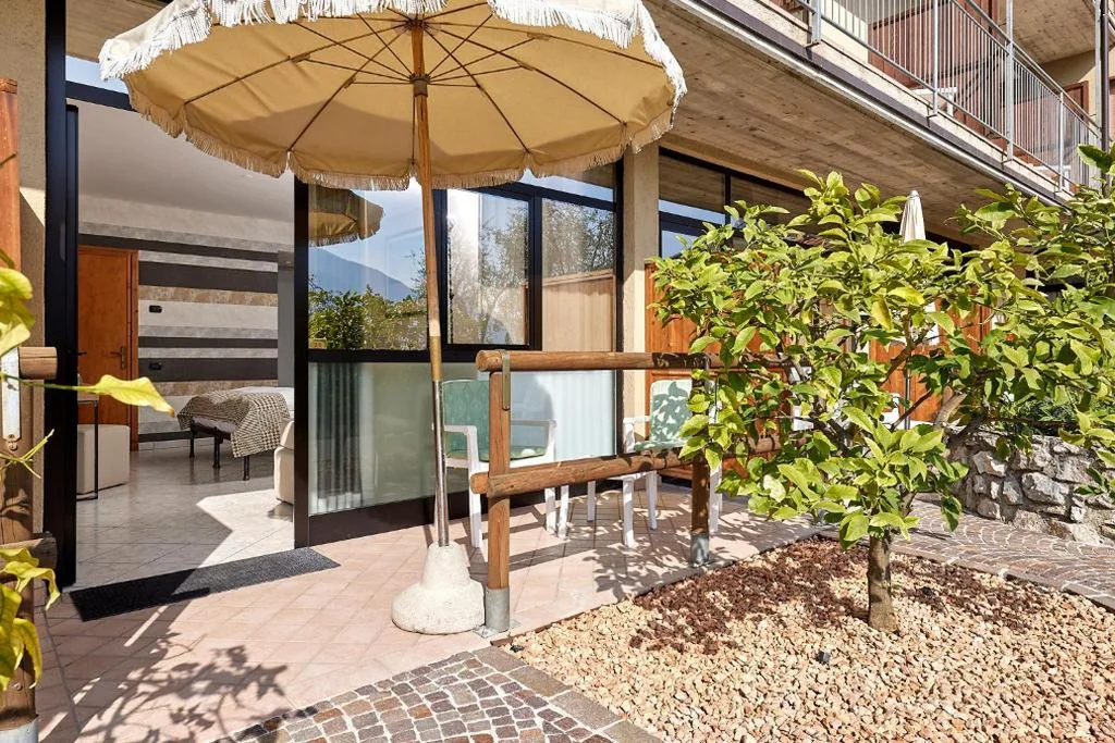 Double or Twin Room with Garden View — Hotel Rosemarie