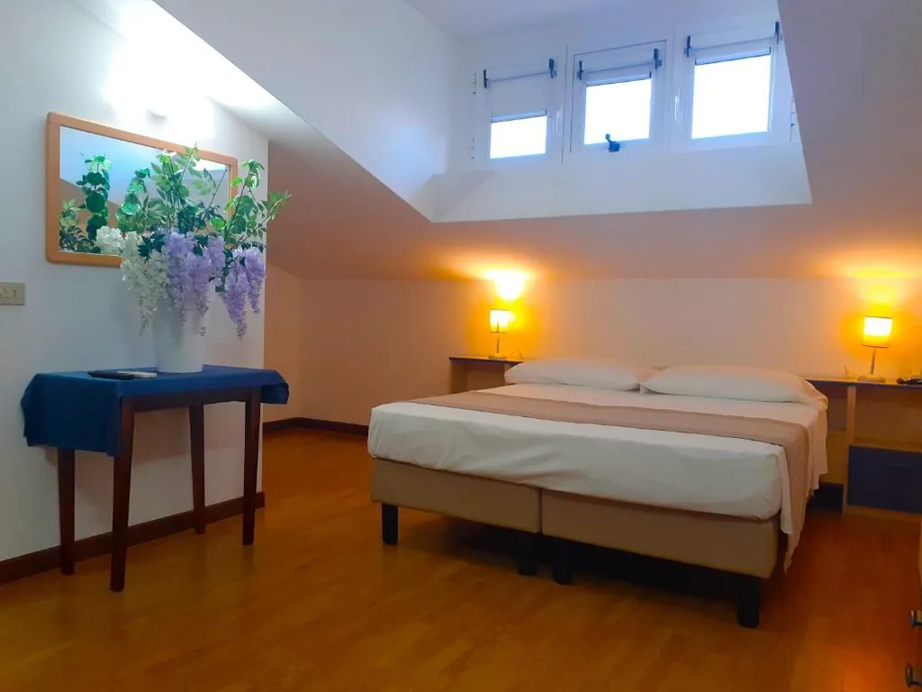 Attic Double Room — Hotel Danubio