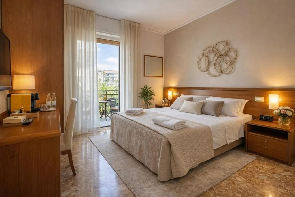 Small Double Room — Mariclà Boutique Rooms with Balcony & Free Parking
