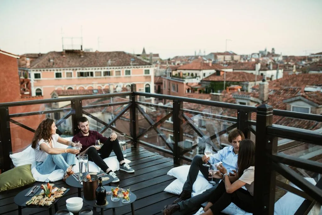 Camera Matrimoniale Premium con Terrazza — Palazzo Barocci