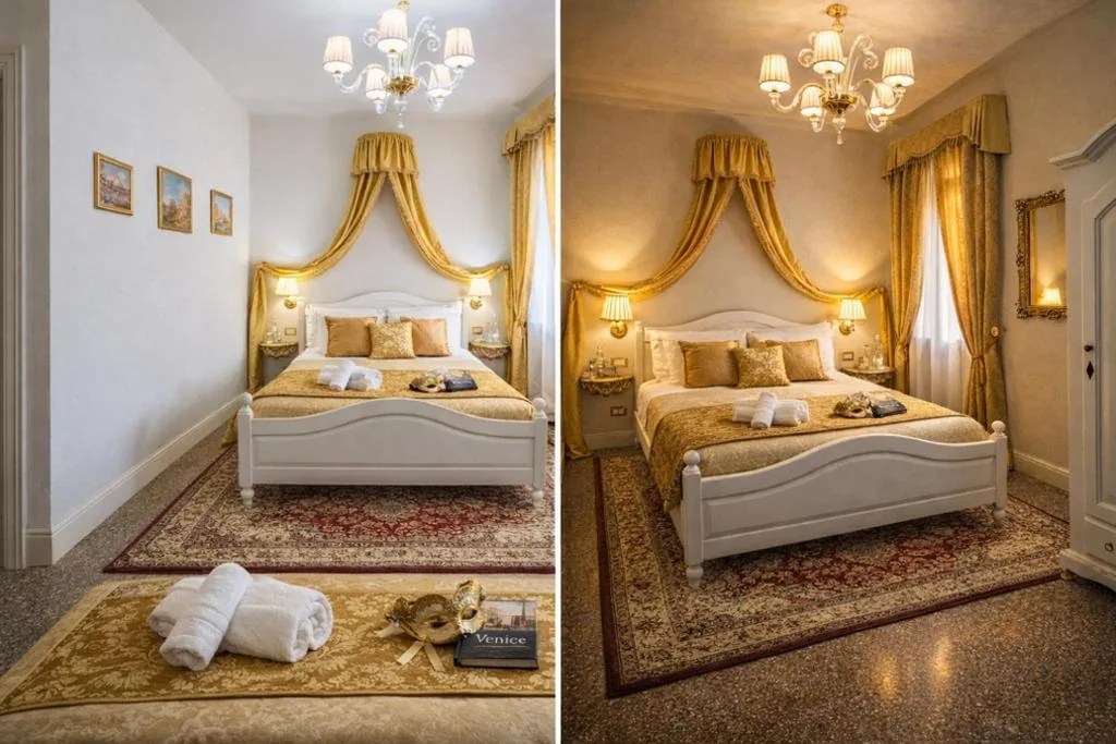 Camera Matrimoniale Superior — Palazzo Titti Rialto Suites