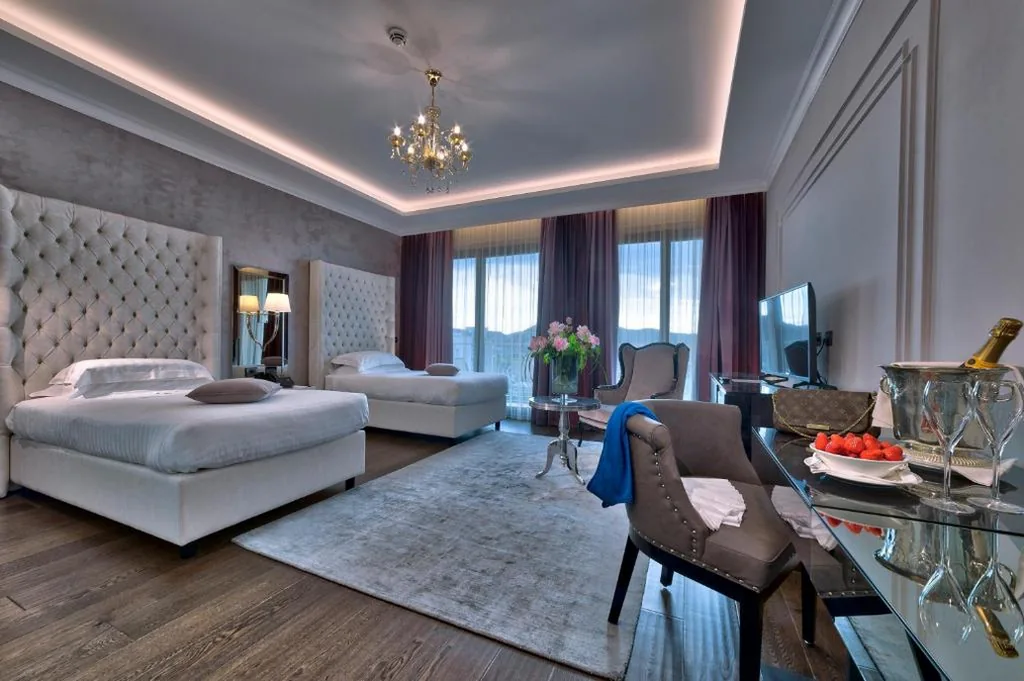 Camera Panoramic Doppia con Letti Singoli — Hotel President Terme