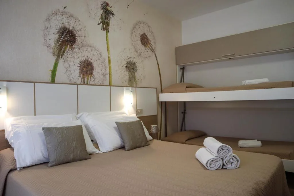 Economy Quadruple Room — Hotel Columbia & Ninfea