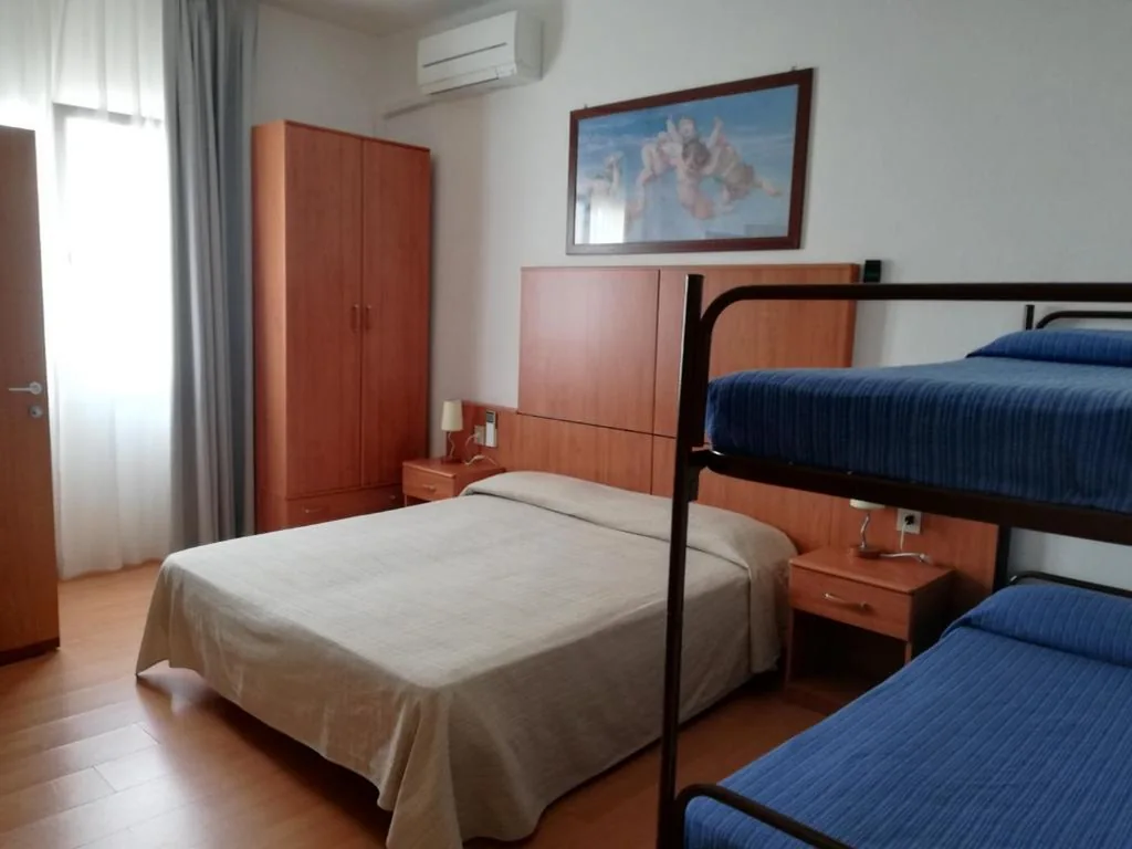 Camera Quadrupla Economy — Hotel Silva Frontemare PARK & BEACH-PLACE INCLUDED