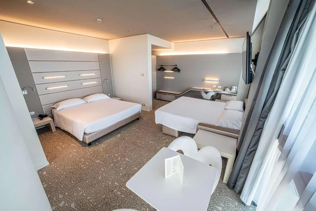 Comfort Queen Room with Sofa Bed — Best Western Plus Net Tower Hotel Padova