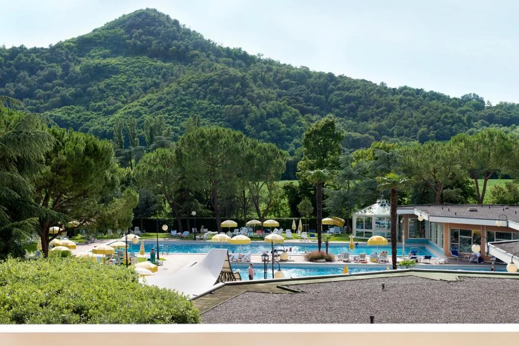 Camera Singola con Vista Piscina — Hotel Apollo Terme