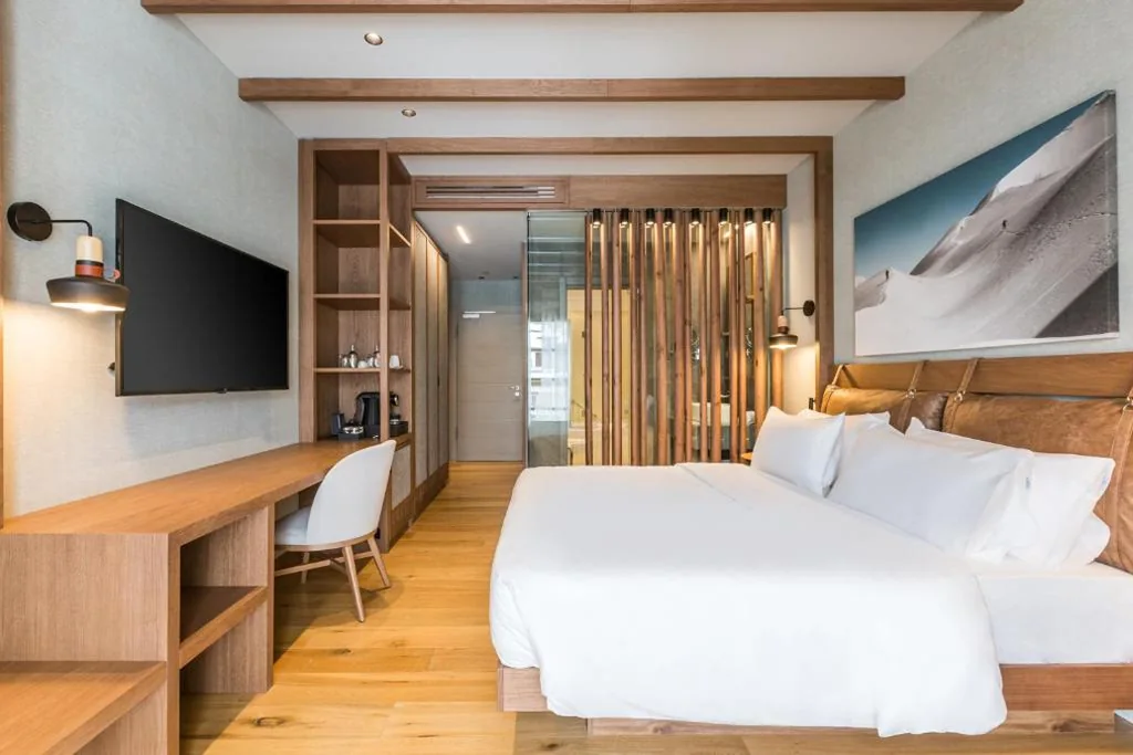 Superior Collection Room with Dolomite View — Grand Hotel Savoia Cortina d’Ampezzo, A Radisson Collection Hotel
