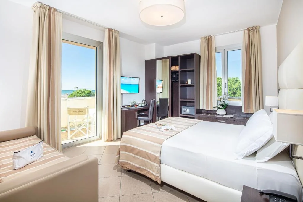 Camera Superior Matrimoniale/Doppia con Letti Singoli con Vista Mare — Hotel Excelsior