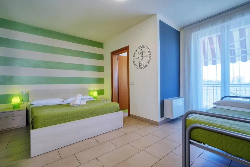 Triple Room with Balcony and Partial Lake View — The Lighthouse Rooms