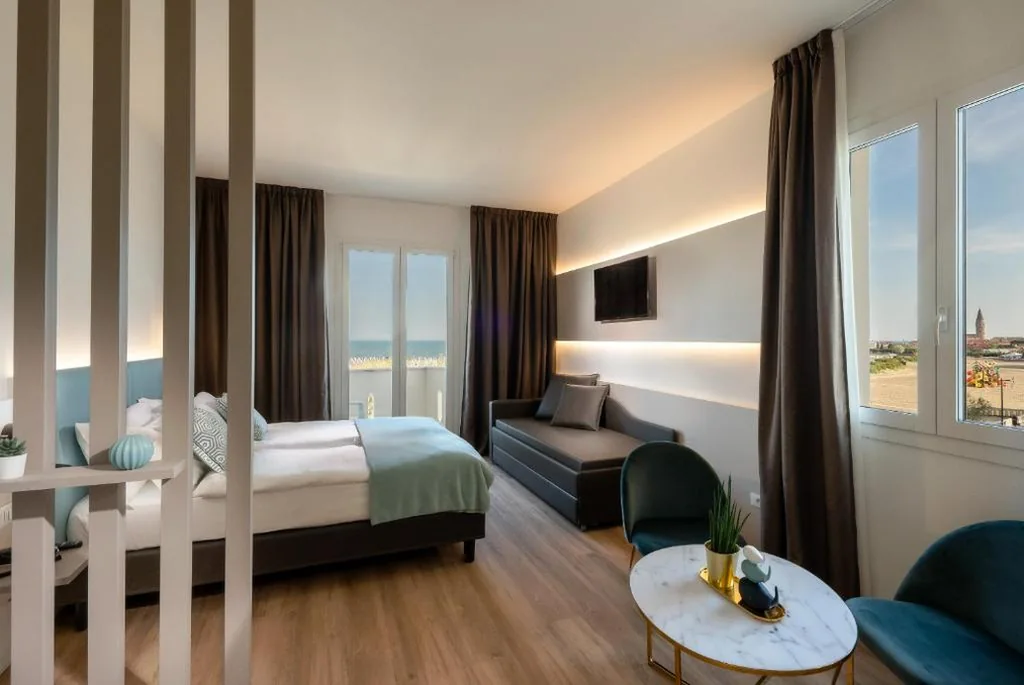 Junior Suite con Vista Mare — Hotel Delfino
