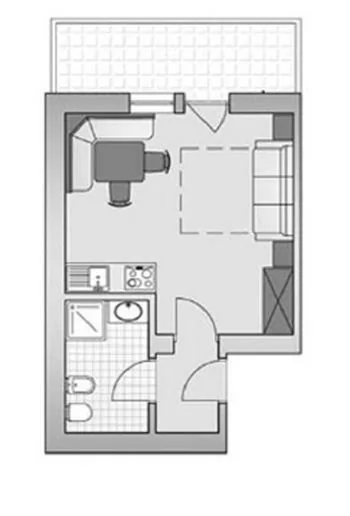 Studio Apartment (2 Adults) — Apparthotel Sellaronda