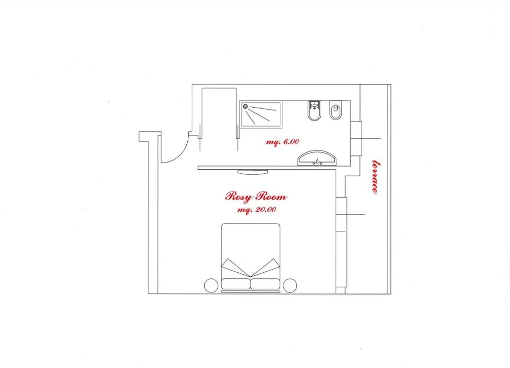 Monolocale con Terrazza — Monti Guesthouse