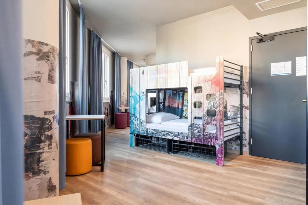 Bed in 8-Bed Mixed Dormitory Room — a&o Hostel Venezia Mestre