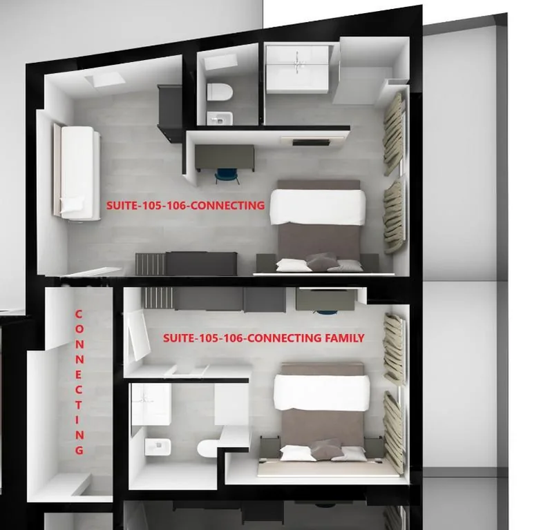 Suite Deluxe con Terrazza — HOTEL VENICE BEACH HVB 34 Lifestyle 4 Superior
