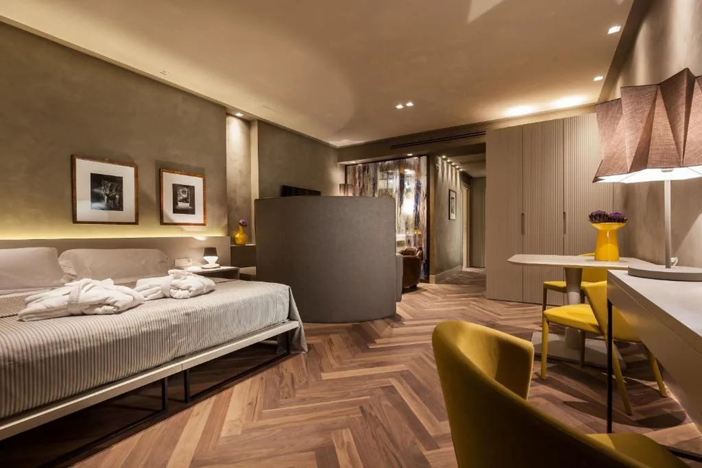 Queen Suite with Garden View and Turkish Bath — Liassidi Wellness Suites