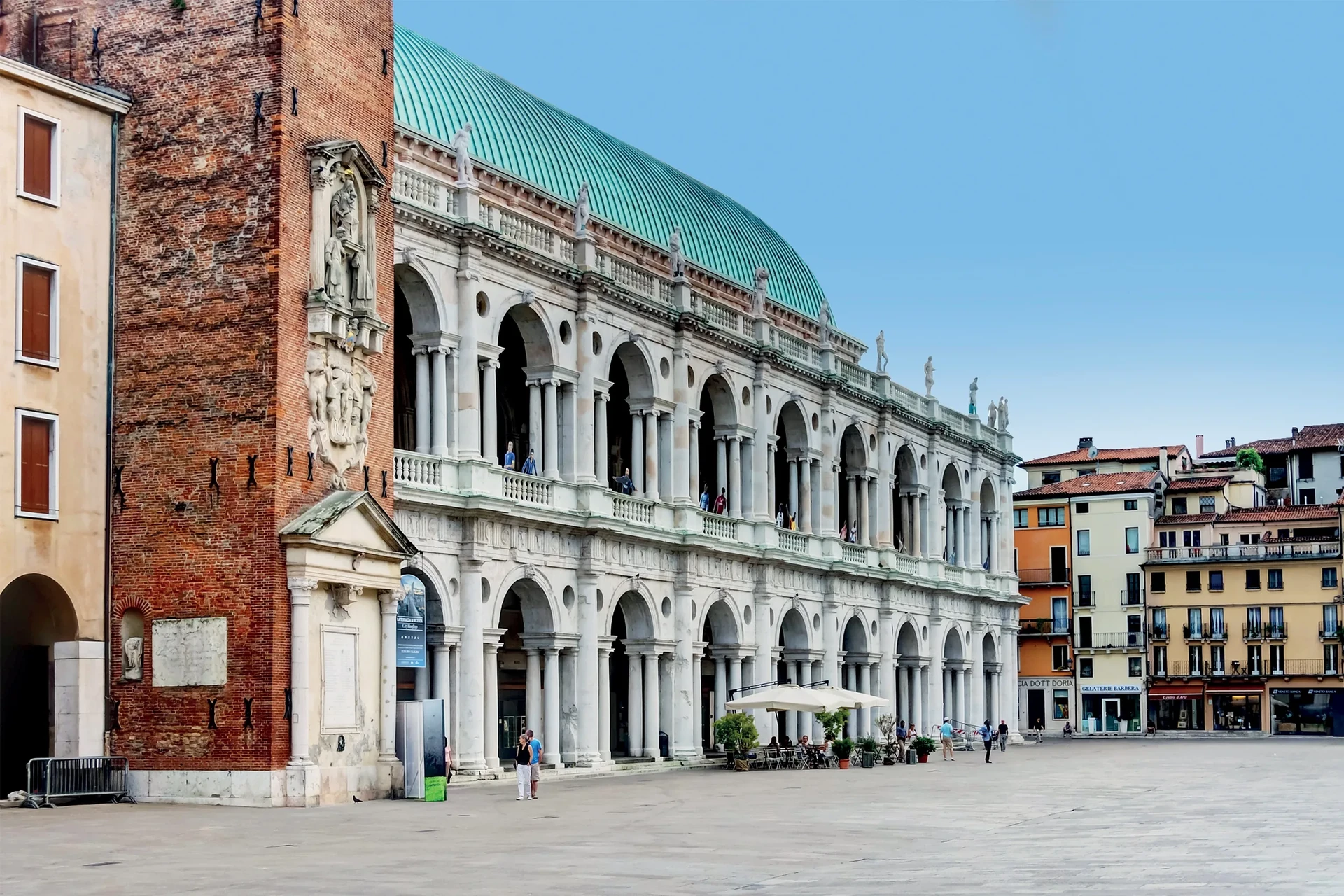 La Basilica Palladiana in Piazza dei Signori a Vicenza